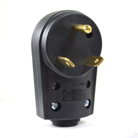 30 AMP RV Plug NEMA TT-30P With Handle - ETL Approved